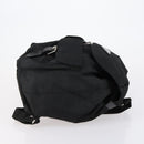 PRADA Backpack Nylon Black Silver Auth bs30578-3