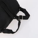 PRADA Backpack Nylon Black Silver Auth bs30578-7