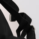 PRADA Backpack Nylon Black Silver Auth bs30578-14