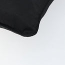 PRADA Shoulder Bag Nylon Black Silver Auth bs30579-9