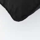 PRADA Shoulder Bag Nylon Black Silver Auth bs30579-14