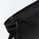 PRADA Shoulder Bag Nylon Black Silver Auth bs30579-10