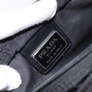 PRADA Shoulder Bag Nylon Black Silver Auth bs30579-18
