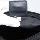 PRADA Shoulder Bag Nylon Black Silver Auth bs30579-12