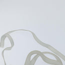 Salvatore Ferragamo Gancini Hand Bag Leather 2way White Silver Auth bs30581-9