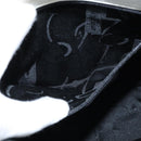 Salvatore Ferragamo Gancini Hand Bag Leather 2way White Silver Auth bs30581-20