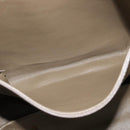 BVLGARI Tote Bag Leather Champagne Gold Auth bs30583-21