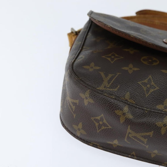 LOUIS VUITTON Monogram Saint Cloud GM Shoulder Bag M51242 LV Auth bs30585