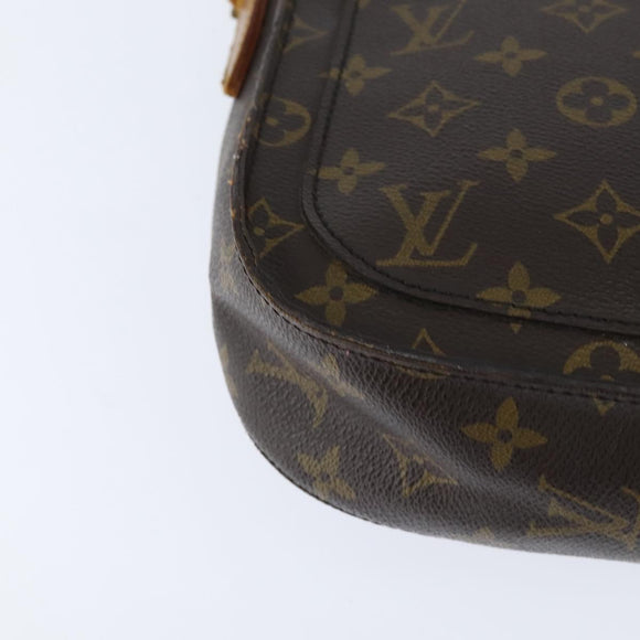 LOUIS VUITTON Monogram Saint Cloud GM Shoulder Bag M51242 LV Auth bs30585