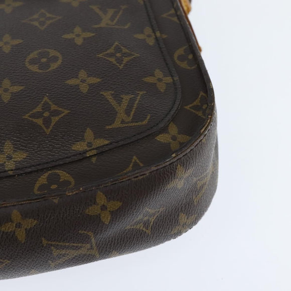 LOUIS VUITTON Monogram Saint Cloud GM Shoulder Bag M51242 LV Auth bs30585