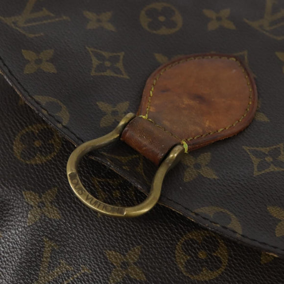 LOUIS VUITTON Monogram Saint Cloud GM Shoulder Bag M51242 LV Auth bs30585