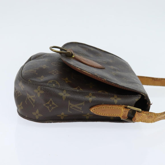 LOUIS VUITTON Monogram Saint Cloud GM Shoulder Bag M51242 LV Auth bs30585