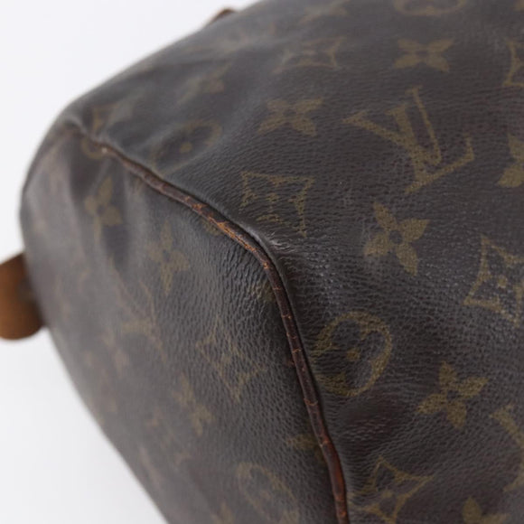 LOUIS VUITTON Monogram Speedy 25 Hand Bag M41528 LV Auth bs30587