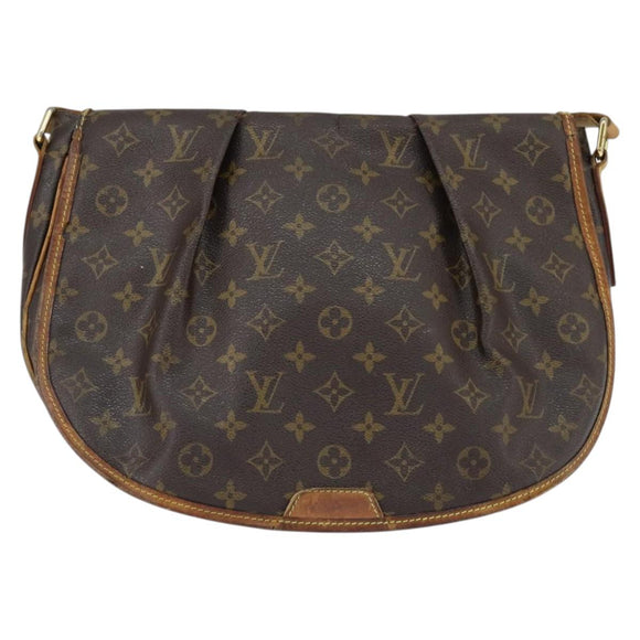 LOUIS VUITTON Monogram Menilmontant MM Shoulder Bag M40473 LV Auth bs30588