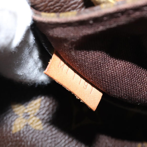 LOUIS VUITTON Monogram Menilmontant MM Shoulder Bag M40473 LV Auth bs30588