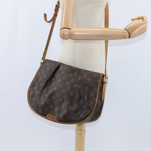 LOUIS VUITTON Monogram Menilmontant MM Shoulder Bag M40473 LV Auth bs30588