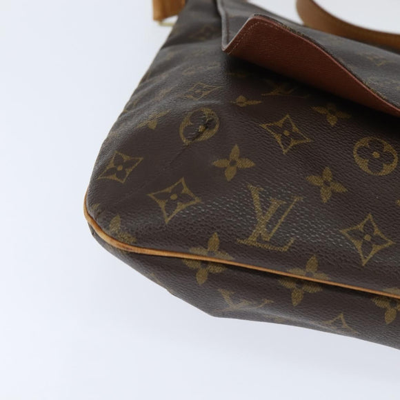 LOUIS VUITTON Monogram Musette Shoulder Bag M51256 LV Auth bs30590