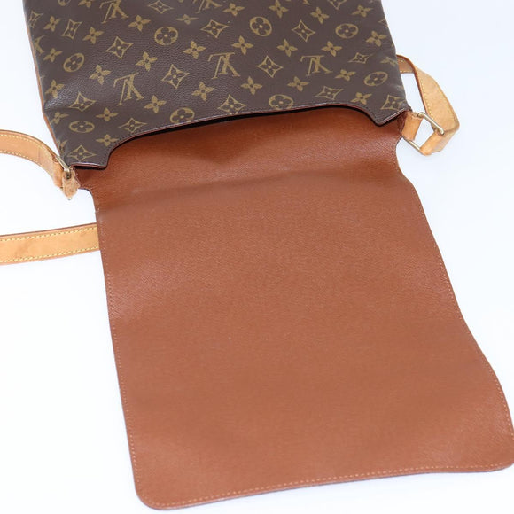 LOUIS VUITTON Monogram Musette Shoulder Bag M51256 LV Auth bs30590