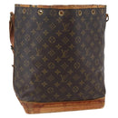 LOUIS VUITTON Monogram Noe Shoulder Bag M42224 LV Auth bs30591-1