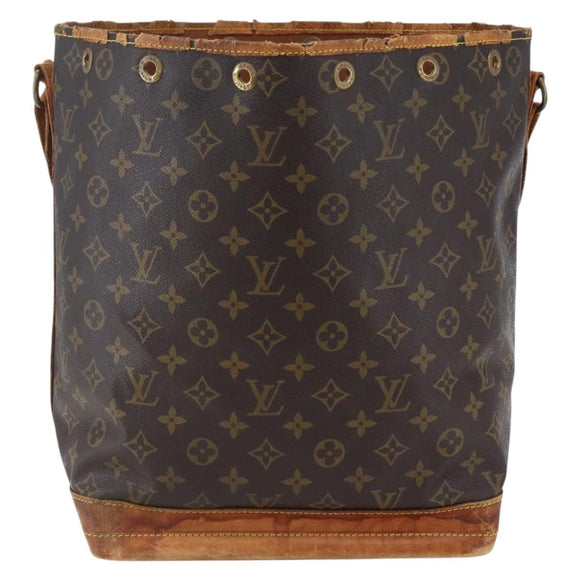 LOUIS VUITTON Monogram Noe Shoulder Bag M42224 LV Auth bs30591