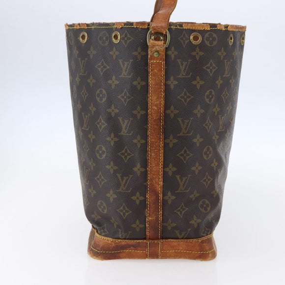 LOUIS VUITTON Monogram Noe Shoulder Bag M42224 LV Auth bs30591