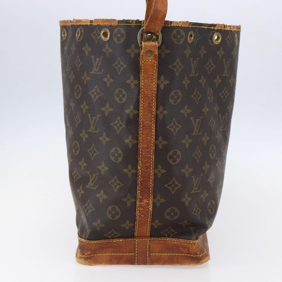 LOUIS VUITTON Monogram Noe Shoulder Bag M42224 LV Auth bs30591