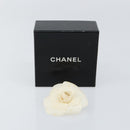 CHANEL Camelia Brooch Nylon White CC Auth bs30592-7