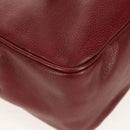 CHANEL Backpack Caviar Skin Red Gold CC Auth bs30593V-11