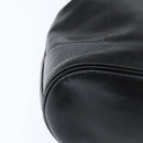 TIFFANY&Co. Shoulder Bag Leather Black Gold Auth bs30595-12