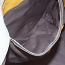 BOTTEGA VENETA Tote Bag Canvas Leather Yellow Auth bs30596-20