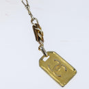 CHANEL Chain Shoulder Bag Lamb Skin Brown Gold CC Auth bs30600-14