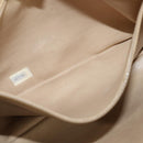 CHANEL Chain Shoulder Bag Lamb Skin Brown Gold CC Auth bs30600-20