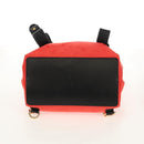 LOEWE Backpack Canvas Black Red Auth bs30603-6