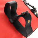 LOEWE Backpack Canvas Black Red Auth bs30603-19