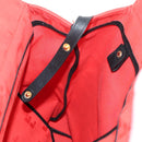 LOEWE Backpack Canvas Black Red Auth bs30603-22