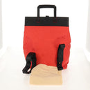 LOEWE Backpack Canvas Black Red Auth bs30603-12