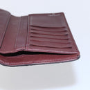 CHANEL Matelasse Long Wallet Lamb Skin Black Silver CC Auth bs30604-20