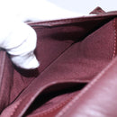 CHANEL Matelasse Long Wallet Lamb Skin Black Silver CC Auth bs30604-21