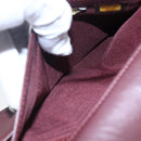 CHANEL Matelasse Long Wallet Lamb Skin Black Silver CC Auth bs30604-22