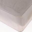 CHANEL Tote Bag Rubber Gray CC Auth bs30606-12