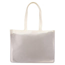 CHANEL Tote Bag Rubber Gray CC Auth bs30606-3