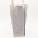 CHANEL Tote Bag Rubber Gray CC Auth bs30606-5