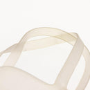 CHANEL Tote Bag Rubber Gray CC Auth bs30606-8