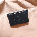 GUCCI Sherry Line Shoulder Bag Suede Patent Red Gold black 527350 Auth bs30609-18