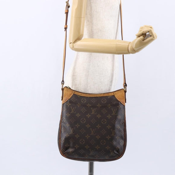 LOUIS VUITTON Monogram Odeon PM Shoulder Bag M56390 LV Auth bs30611
