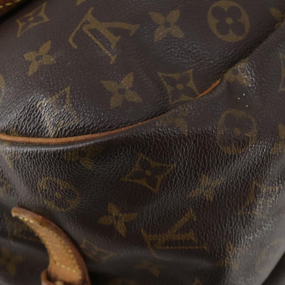 LOUIS VUITTON Monogram Saumur 35 Shoulder Bag M42254 LV Auth bs30612