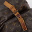 LOUIS VUITTON Monogram Saumur 35 Shoulder Bag M42254 LV Auth bs30612-9