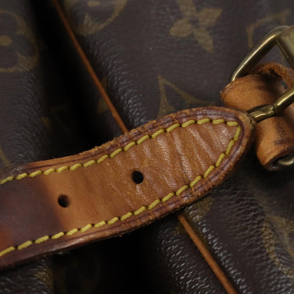 LOUIS VUITTON Monogram Saumur 35 Shoulder Bag M42254 LV Auth bs30612