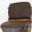 LOUIS VUITTON Monogram Saumur 35 Shoulder Bag M42254 LV Auth bs30612-19