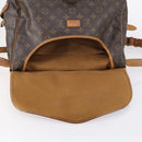 LOUIS VUITTON Monogram Saumur 35 Shoulder Bag M42254 LV Auth bs30612-23